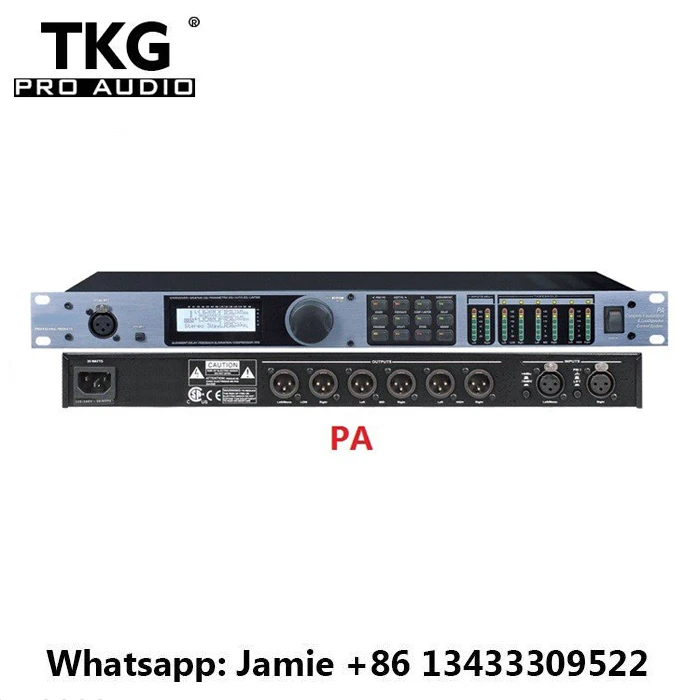 TKG karaoke professional digital audio processor factory speaker DriveRack PA processor 2 in 6 out effect PA processor
TKG karaoke professional digital audio processor factory speaker DriveRack PA processor 2 in 6 out effect PA processor