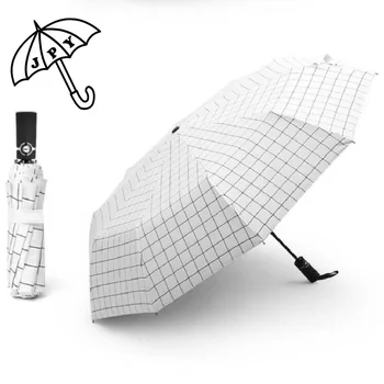 Fully-Automatic Business Man Series Rain Umbrella Pongee Sunshade Parasol Pure White Blue Color Office Conference Umbrella
Fully-Automatic Business Man Series Rain Umbrella Pongee Sunshade Parasol Pure White Blue Color Office Conference Umbrella