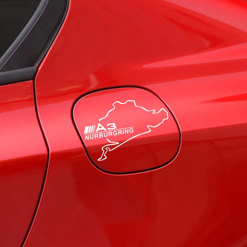 Car Racing Nurburgring Stickers For Audi A3 8P 8V 8L Auto Captivating Fuel Tank Cap Auto Decoration Vinyl Decals Car Accessories
Car Racing Nurburgring Stickers For Audi A3 8P 8V 8L Auto Captivating Fuel Tank Cap Auto Decoration Vinyl Decals Car Accessories