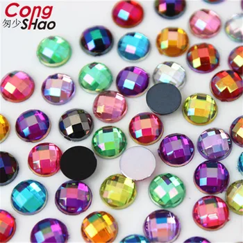 Cong Shao 500pcs 6mm 3D Nail Art Tips AB color Round flatback crystal Acrylic Rhinestone trim phone DIY not hotfix nails YB466
Cong Shao 500pcs 6mm 3D Nail Art Tips AB color Round flatback crystal Acrylic Rhinestone trim phone DIY not hotfix nails YB466