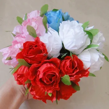 hand made artificial fabric real touch peony, silk roses,diy craft bridal bouquet,arrangements home decor,decoration for party
hand made artificial fabric real touch peony, silk roses,diy craft bridal bouquet,arrangements home decor,decoration for party