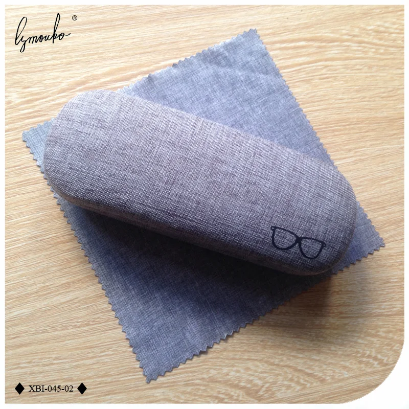 Lymouko Retro Gray Color Glass Frame Pattern Metal Glasses Case for Kit Holder Linen Reading Eyeglasses Box with Lens Cloth
Lymouko Retro Gray Color Glass Frame Pattern Metal Glasses Case for Kit Holder Linen Reading Eyeglasses Box with Lens Cloth