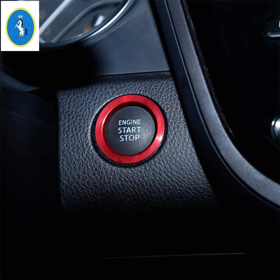 Yimaautotrims Auto Accessory Engine Start Stop Ring Keyless Start System Button Cover Trim Fit For Toyota Camry XV70 2018 - 2020
Yimaautotrims Auto Accessory Engine Start Stop Ring Keyless Start System Button Cover Trim Fit For Toyota Camry XV70 2018 - 2020