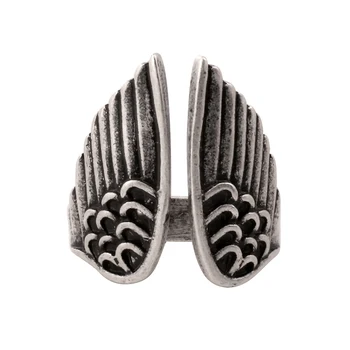 50pcs Wings Ring Adjustable Silver Angel Boho Rings Angel Jewelry Custom Rings Gift for Women
50pcs Wings Ring Adjustable Silver Angel Boho Rings Angel Jewelry Custom Rings Gift for Women