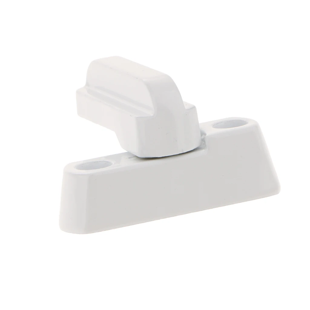 fityle Plastic T-lock Child Safe Security Window Door Sash Lock Safety Handle Latch