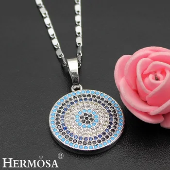 HERMOSA Perfect Fashion Nano Jewelry Silver Color Pendant Necklace 17'' Party Hot Wedding Special Gift
HERMOSA Perfect Fashion Nano Jewelry Silver Color Pendant Necklace 17'' Party Hot Wedding Special Gift