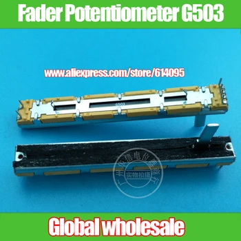 2pcs 75MM SC6080GH for Yamaha BEHRINGER G503 Fader Potentiometer / Mixer Slide Slide Fader Double Potentiometer G503 50K 2+4pin
2pcs 75MM SC6080GH for Yamaha BEHRINGER G503 Fader Potentiometer / Mixer Slide Slide Fader Double Potentiometer G503 50K 2+4pin