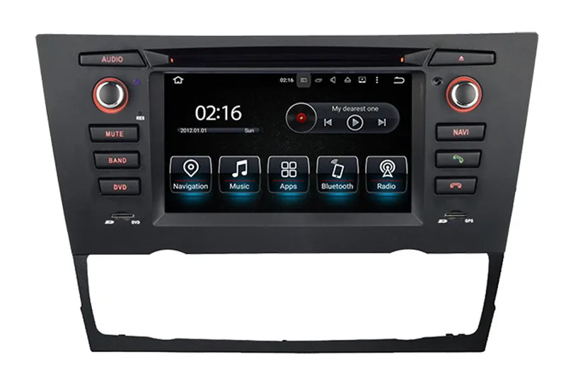 Android 8 0 Автомобильный DVD плеер для BMW 3 серии E90 E91 E92 E93 с GPS навигацией Радио BT USB SD WIFI
