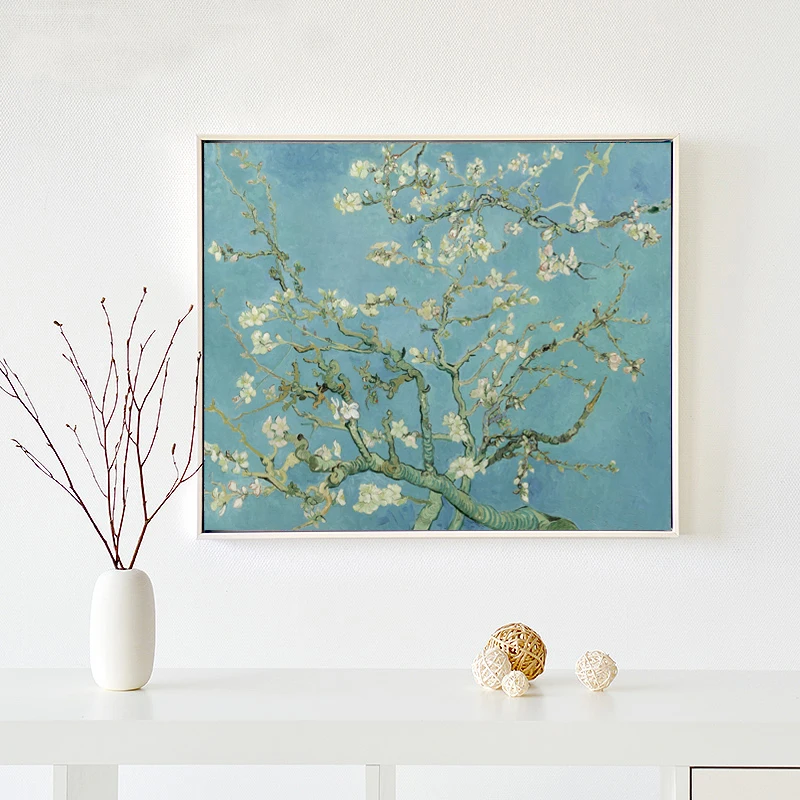 Van Gogh Oil Painting Reproduction Almond Blossoms Wall Art Canvas Print For Living Room Decoration 30x40cm
Van Gogh Oil Painting Reproduction Almond Blossoms Wall Art Canvas Print For Living Room Decoration 30x40cm