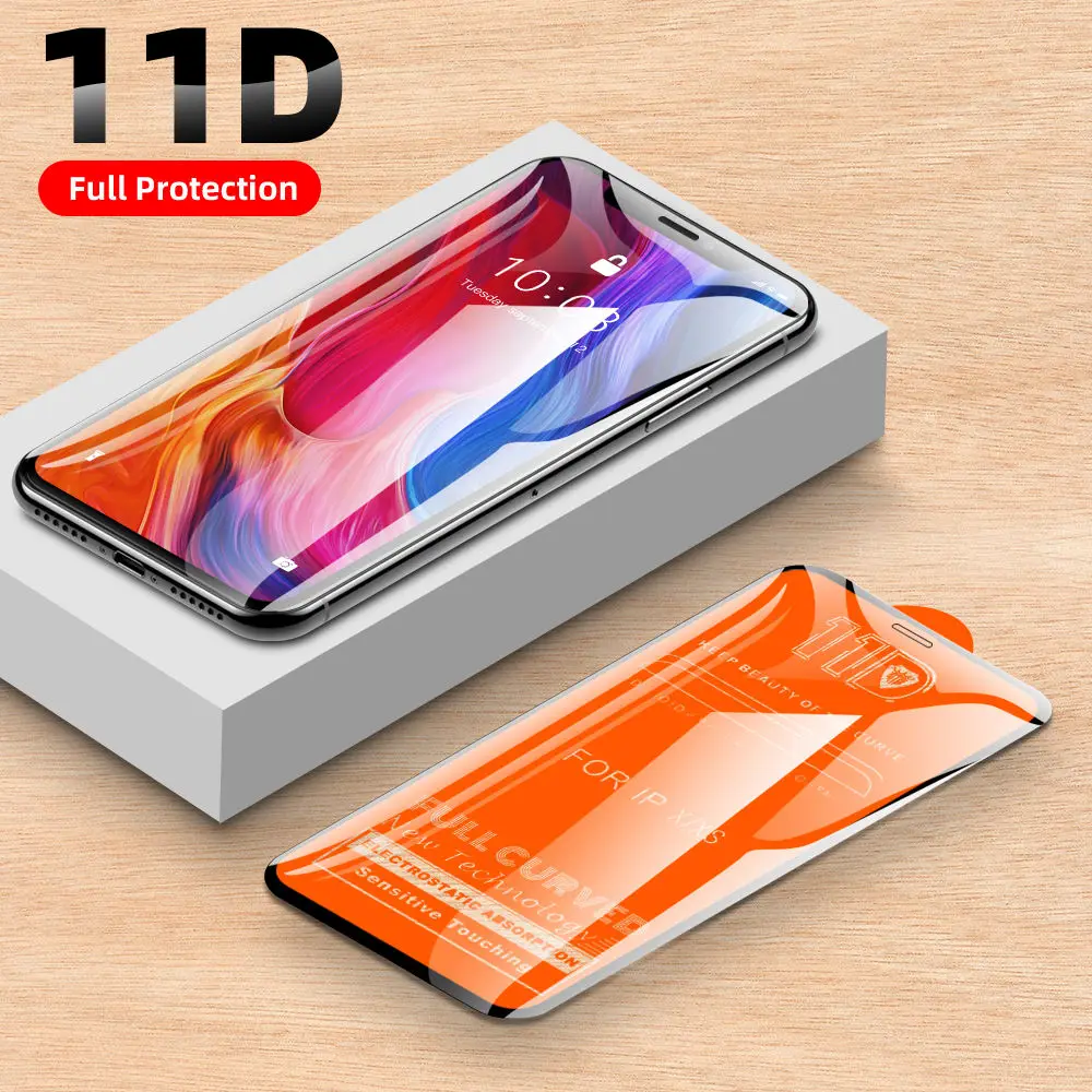 11D protective glass on for iPhone 6 6S 7 8 Plus X XR XS MAX Tempered Glass for iPhone XR 7 6 screen protector Full protection
11D protective glass on for iPhone 6 6S 7 8 Plus X XR XS MAX Tempered Glass for iPhone XR 7 6 screen protector Full protection