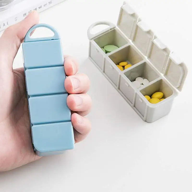 Portable Pill Box Case Pills Organizer Case 4 Grids Travel Medical Drugs Tablet Storage Container Medicine Box Splitters
Portable Pill Box Case Pills Organizer Case 4 Grids Travel Medical Drugs Tablet Storage Container Medicine Box Splitters
