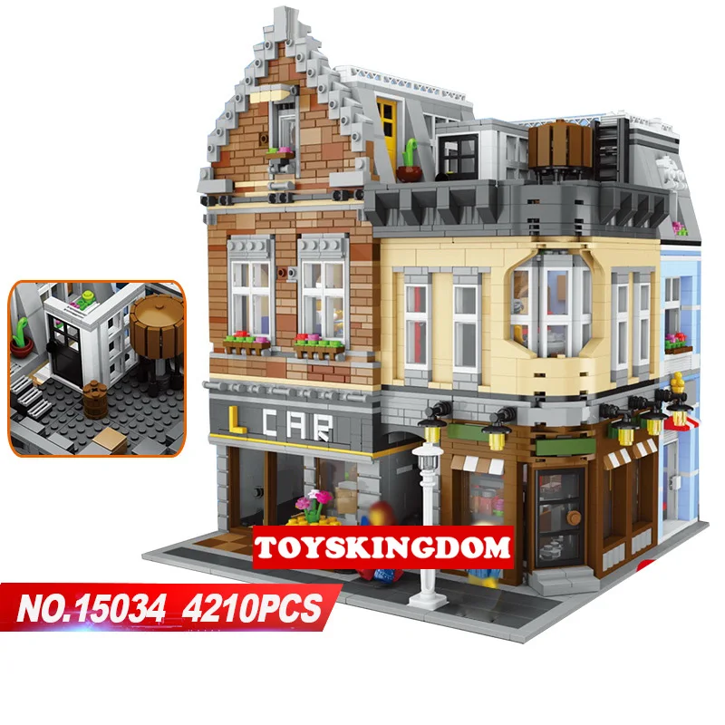Hot creators city street view Dream Entrepreneurship studio moc building block Streetscape Architecture bricks toys collection 
Hot creators city street view Dream Entrepreneurship studio moc building block Streetscape Architecture bricks toys collection