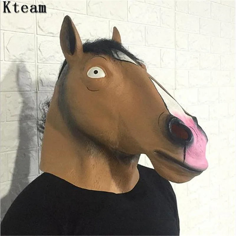 New Hot Vivid Creepy Horse Head Mask Full Face Latex Animal Party Mask Masquerade Halloween Costume Unicorn Head Christmas Mask
New Hot Vivid Creepy Horse Head Mask Full Face Latex Animal Party Mask Masquerade Halloween Costume Unicorn Head Christmas Mask
