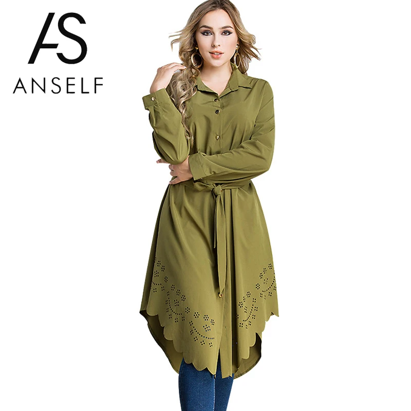 ANSELF 5XL 6XL Blouses Women Plus Size Shirts Burning Flowers Hollow Out Irregular Hem Belted Casual Tunic Long Blouse Tops Lady
ANSELF 5XL 6XL Blouses Women Plus Size Shirts Burning Flowers Hollow Out Irregular Hem Belted Casual Tunic Long Blouse Tops Lady