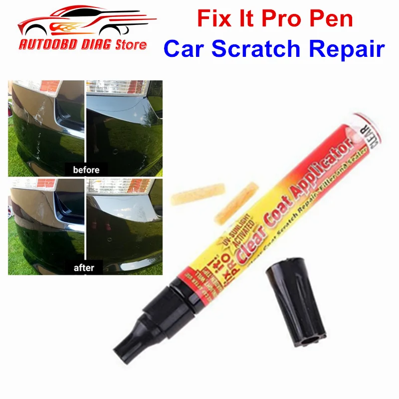2019 Car-Styling New Portable Fix It Pro Clear Car Scratch Repair Remover Pen Auto Paint Pen Simoniz Clear Coat Application
2019 Car-Styling New Portable Fix It Pro Clear Car Scratch Repair Remover Pen Auto Paint Pen Simoniz Clear Coat Application