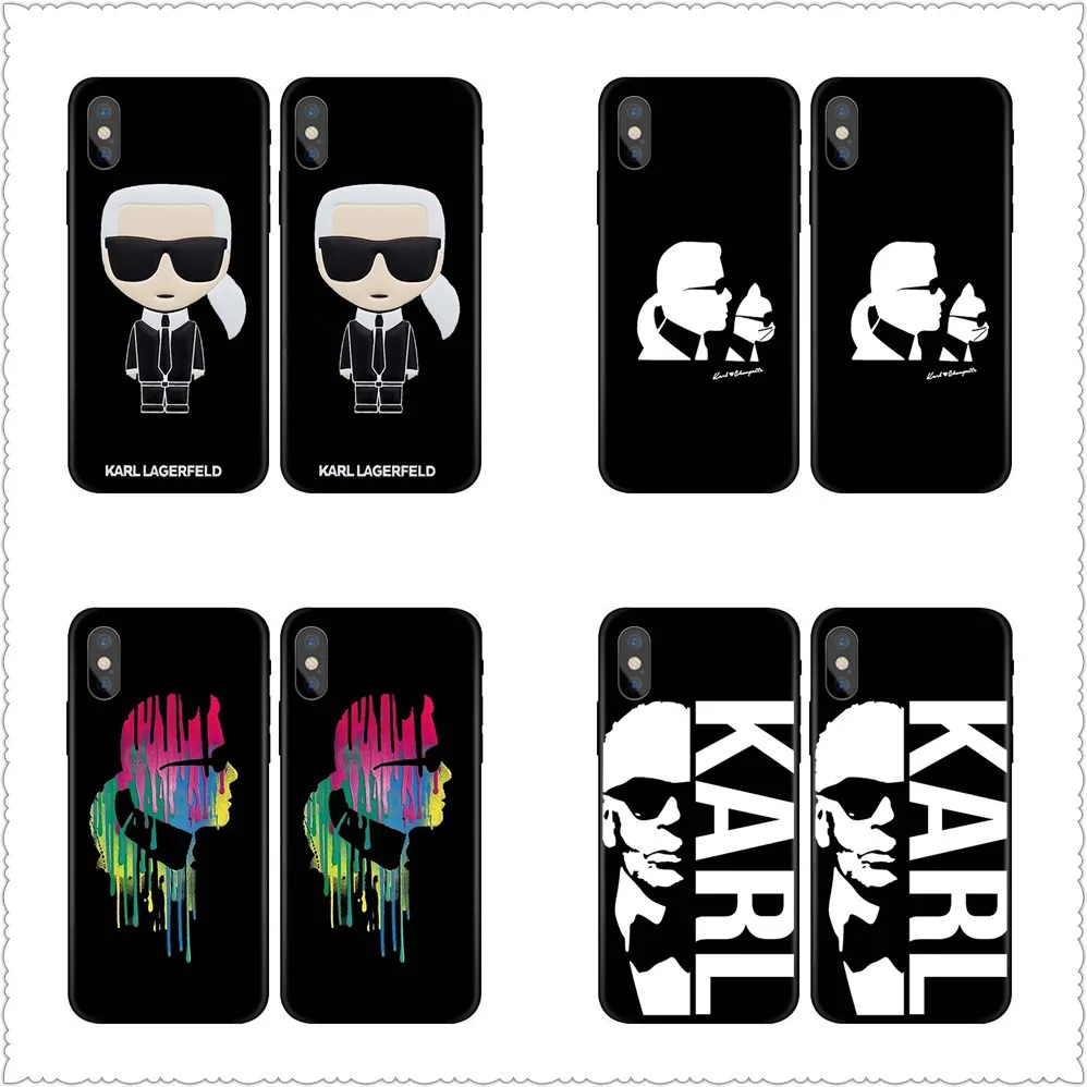 Karl Lagerfeld Case For iphone X 7 8 Black silicone case For Samsungs7 s8 s9 Case Cover
Karl Lagerfeld Case For iphone X 7 8 Black silicone case For Samsungs7 s8 s9 Case Cover