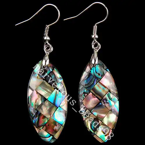 Free Shipping Women Fashion Jewelry New Zealand Abalone Shell Earrings 1Pair C1786
Free Shipping Women Fashion Jewelry New Zealand Abalone Shell Earrings 1Pair C1786