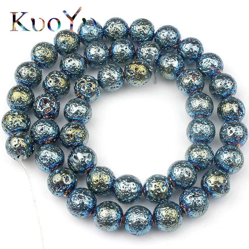 Dark Blue Rock Volcanic Lava Stone Diy Charm Bracelet Natural Stone Beads Round Loose Spacer Beads For Jewelry Making 15" 4-10MM
Dark Blue Rock Volcanic Lava Stone Diy Charm Bracelet Natural Stone Beads Round Loose Spacer Beads For Jewelry Making 15" 4-10MM