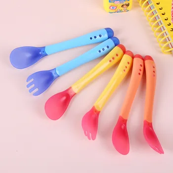 1Pcs Kids Children Temperature Sensing Spoon for Baby Safety Infant Feeding Spoons Boy Girl Toddler Flatware
1Pcs Kids Children Temperature Sensing Spoon for Baby Safety Infant Feeding Spoons Boy Girl Toddler Flatware