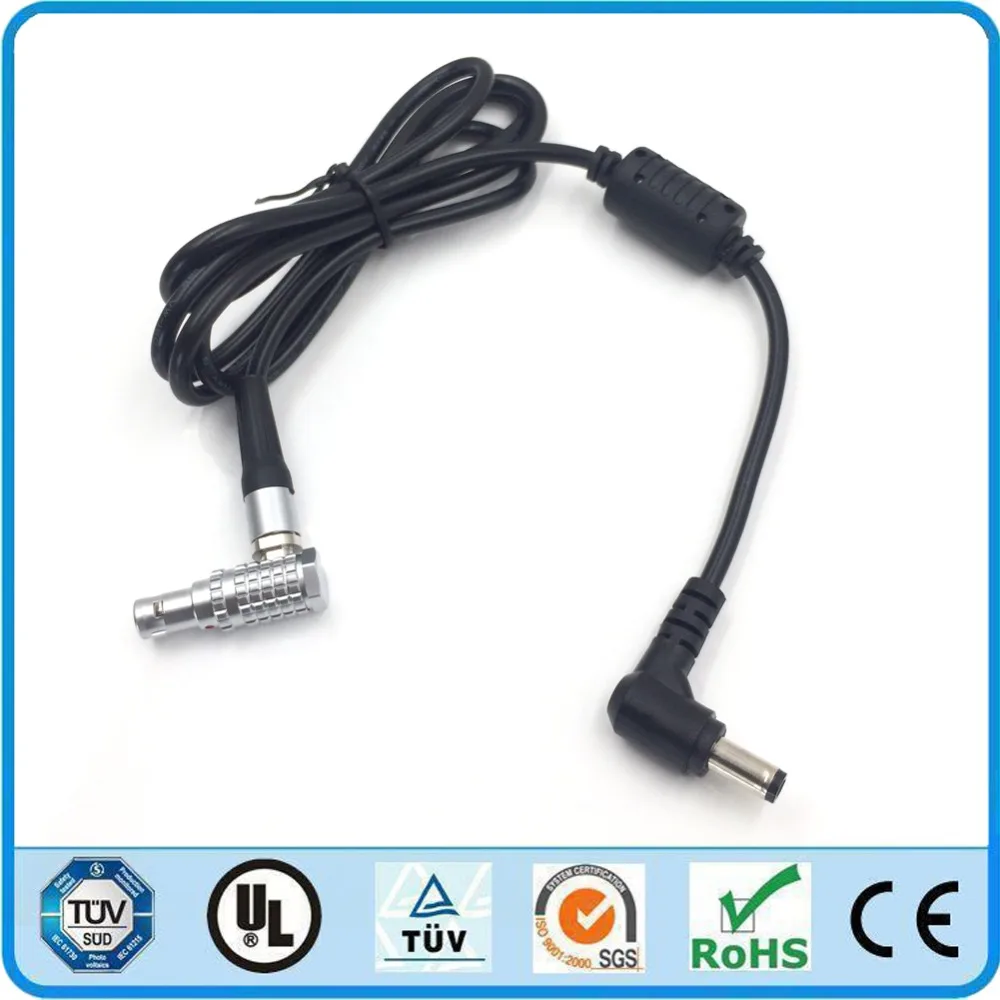 TILTA Nucleus-M WLC-T03 Motor Power Cable Angled FHG 0B 7 Pin Male to DC 5.5x 2.5mm Right Angle to Wireless Follow Focus System
TILTA Nucleus-M WLC-T03 Motor Power Cable Angled FHG 0B 7 Pin Male to DC 5.5x 2.5mm Right Angle to Wireless Follow Focus System