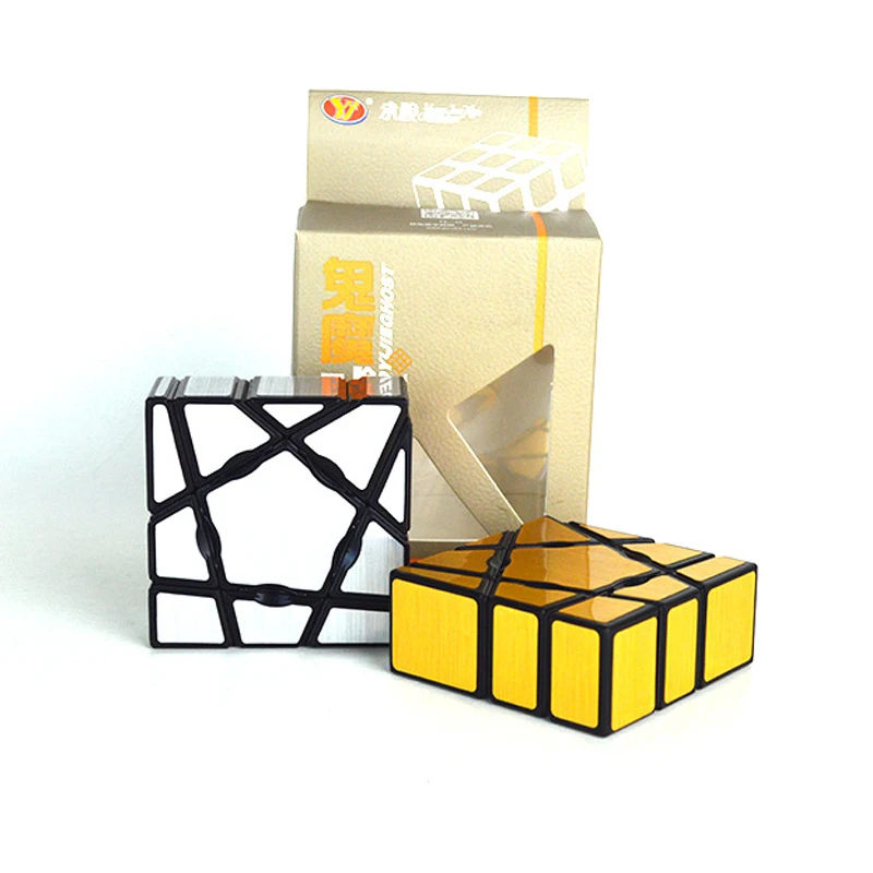 YongJun 133GuiMo Magic cube Strange-shape Cubo magico Mirror Gold silver sticker Puzzle cube Toys For Children Rotation Neo Cube
YongJun 133GuiMo Magic cube Strange-shape Cubo magico Mirror Gold silver sticker Puzzle cube Toys For Children Rotation Neo Cube