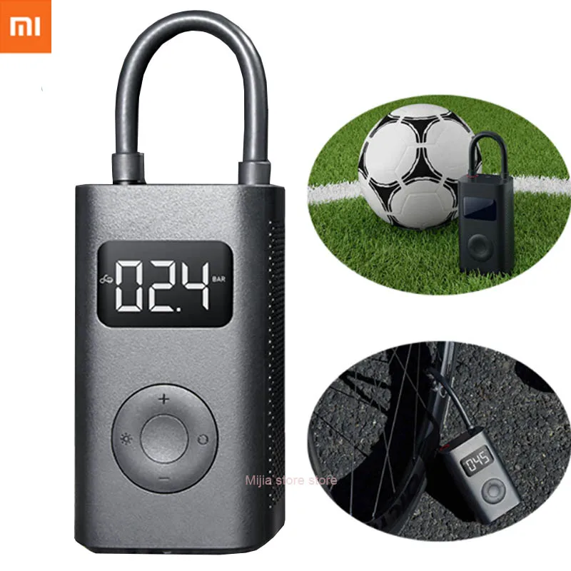 In Stock Xiaomi Mijia Portable Smart Digital Tire Pressure Detection Electric Inflator Pump for Bike Motorcycle Car Football H30
In Stock Xiaomi Mijia Portable Smart Digital Tire Pressure Detection Electric Inflator Pump for Bike Motorcycle Car Football H30