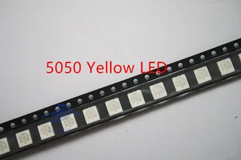 4000pcs/lot Free Shipping SMD 5050 yellow smd LED Diode1.8-2.4V Wholesale 585-590nm 5.0*5.0*1.5MM 0.2W 60MA
4000pcs/lot Free Shipping SMD 5050 yellow smd LED Diode1.8-2.4V Wholesale 585-590nm 5.0*5.0*1.5MM 0.2W 60MA