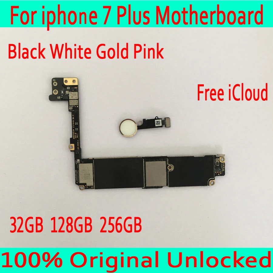 Free Shipping with IOS System for iphone 7 Plus Motherboard,100% Original unlocked for iphone 7 Plus Clean board with Touch ID
Free Shipping with IOS System for iphone 7 Plus Motherboard,100% Original unlocked for iphone 7 Plus Clean board with Touch ID