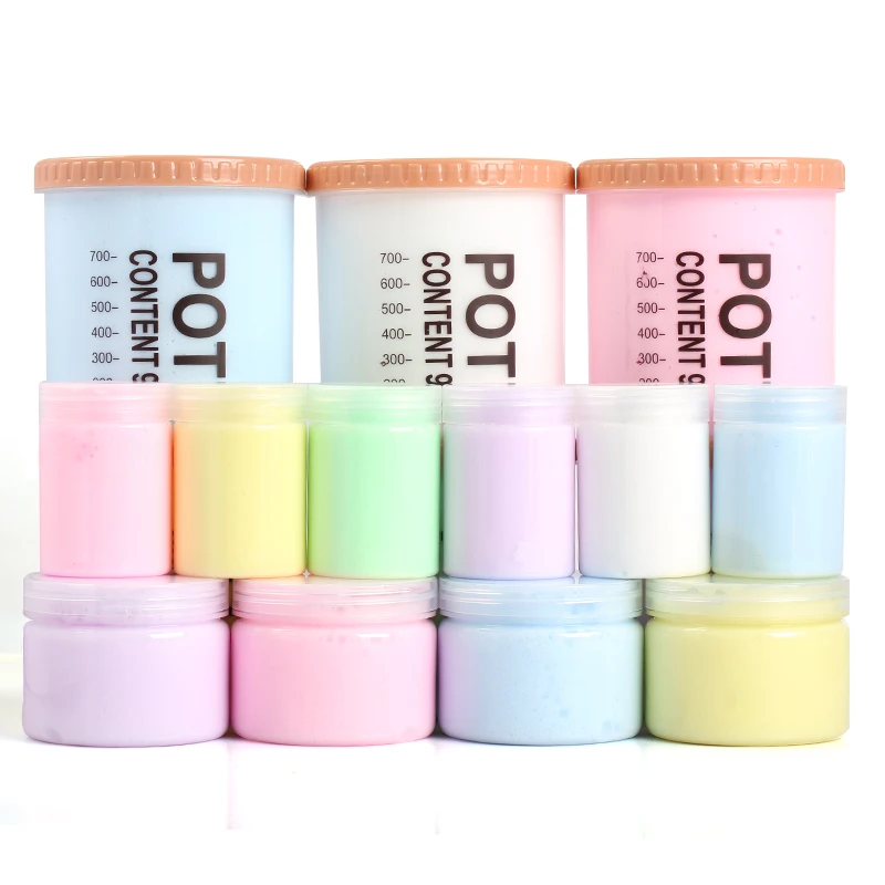Fluffy Slime Plasticine , Cotton Mud, Steamed Bread, MuFinished Mud, Quick Mud, Slime, Pressing, Poking, Slime Material Set
Fluffy Slime Plasticine , Cotton Mud, Steamed Bread, MuFinished Mud, Quick Mud, Slime, Pressing, Poking, Slime Material Set