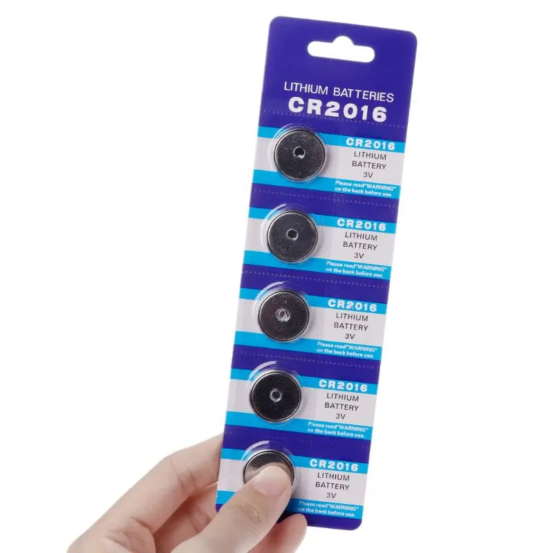 5PCS Button Battery CR2016 3V Lithium Cell Coin Batteries LM2016 BR2016 DL2016 Watch Electronic Promotion Toy Remote F42D
5PCS Button Battery CR2016 3V Lithium Cell Coin Batteries LM2016 BR2016 DL2016 Watch Electronic Promotion Toy Remote F42D