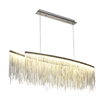 Luxury LED Pendant Light chrome chain post modern Home Decoration Diningroom Restaurant hanging Light Nordic white warm white
Luxury LED Pendant Light chrome chain post modern Home Decoration Diningroom Restaurant hanging Light Nordic white warm white