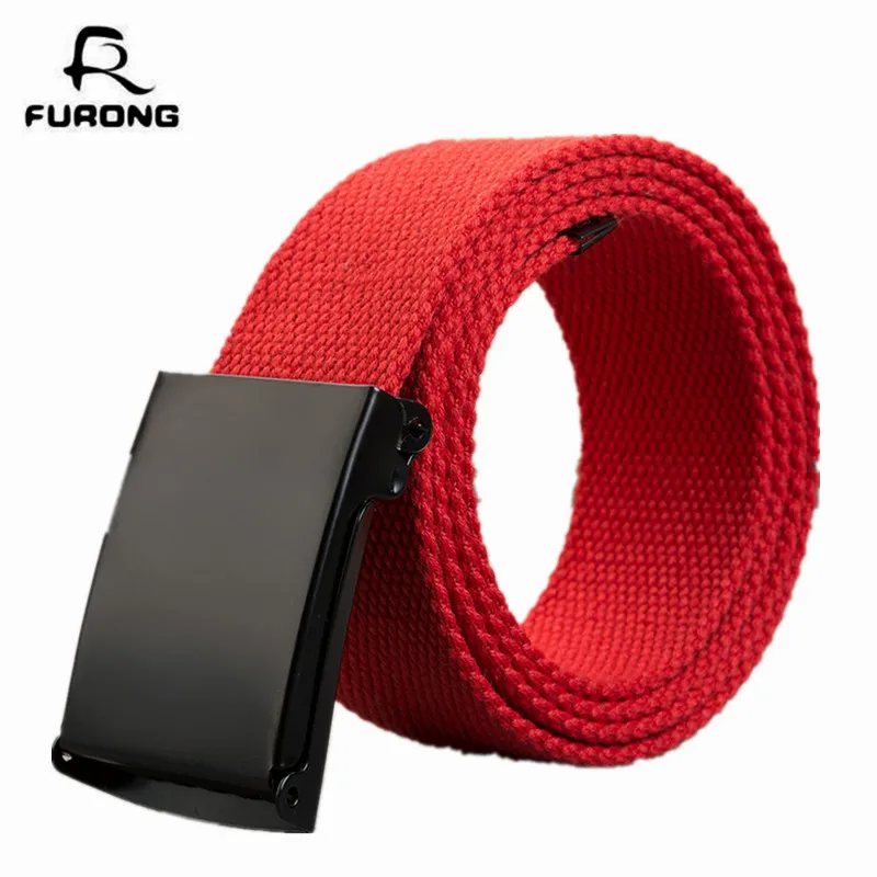 FURONG Fashion Belt Women Candy Color Waist Belts Flip Buckle Knock Off Waistband Male Solid Webbing Canvas Belt for Women
FURONG Fashion Belt Women Candy Color Waist Belts Flip Buckle Knock Off Waistband Male Solid Webbing Canvas Belt for Women