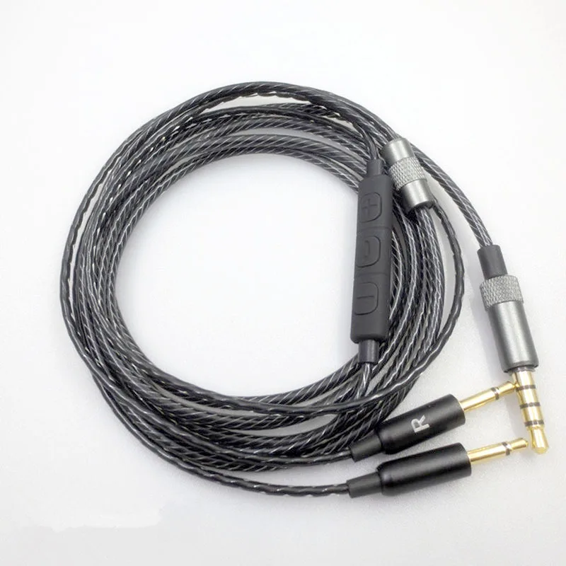 Модернизированный кабель для наушников Sennheise HD447 HD437 HD202 сменный аудиопровод 3 5 мм