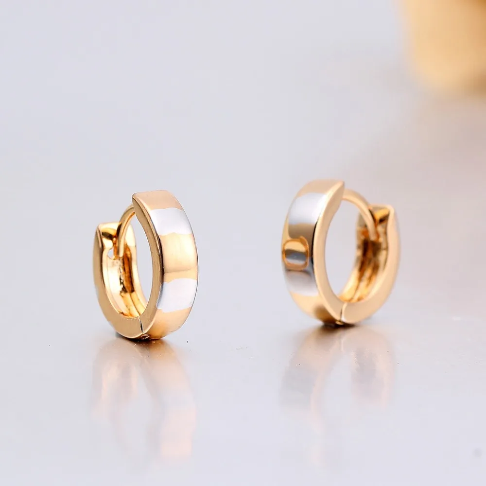 Windshow Yellow and White Mix Gold Color Loop Circles Huggies Small Hoops Earrings For Women Men Jewelry Pendientes Aros Aretes
Windshow Yellow and White Mix Gold Color Loop Circles Huggies Small Hoops Earrings For Women Men Jewelry Pendientes Aros Aretes