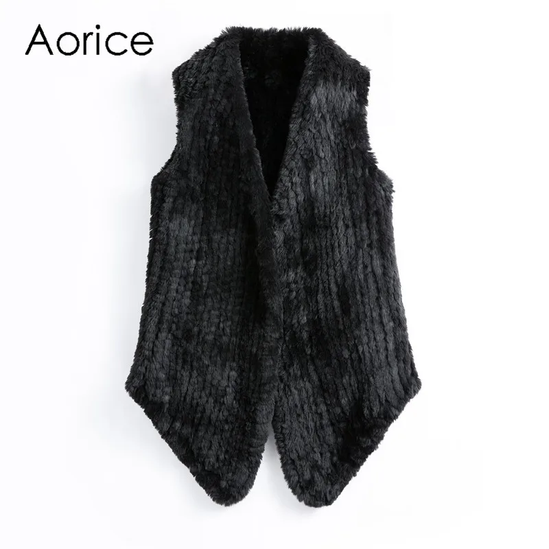 Aorice FF906 New knit faux fur cropped jacket women imitate rabbit fur casual winter warm coat solid color outwear
Aorice FF906 New knit faux fur cropped jacket women imitate rabbit fur casual winter warm coat solid color outwear