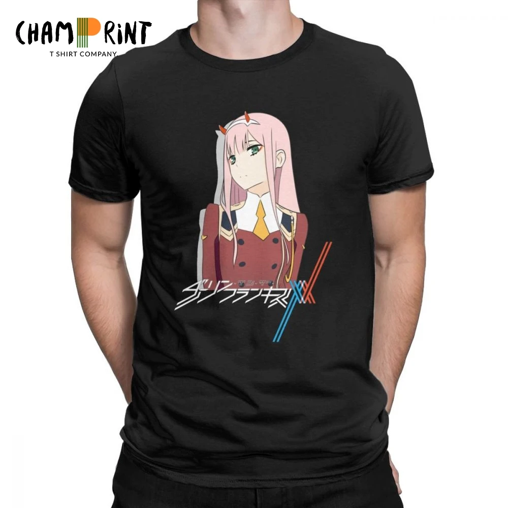 Darling In The Franxx DarliFra Zero Two T Shirt for Man Short Sleeved Tees 100% Cotton T-Shirt Retro Gift Clothing Plus Size
Darling In The Franxx DarliFra Zero Two T Shirt for Man Short Sleeved Tees 100% Cotton T-Shirt Retro Gift Clothing Plus Size