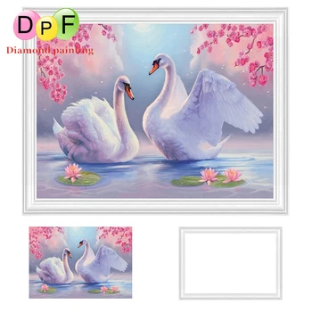 DPF Beautiful swan Framed painting Diamond Embroidery round Diamond Painting Cross Stitch Rhinestone home Decor art
DPF Beautiful swan Framed painting Diamond Embroidery round Diamond Painting Cross Stitch Rhinestone home Decor art