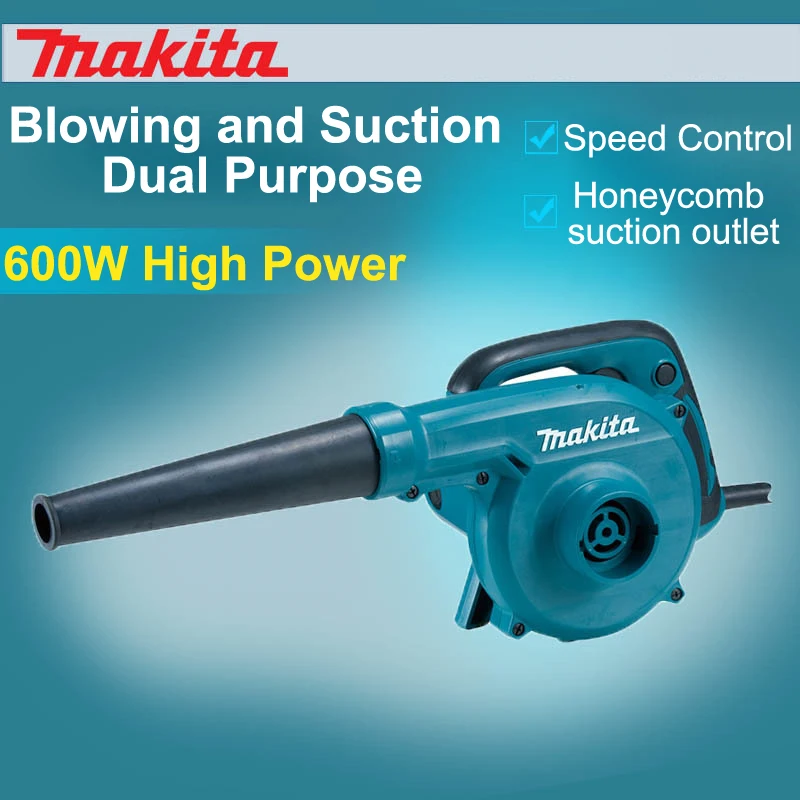 Japan Makita UB1103 hair dryer Blowing and suction dual purpose 600W High Power Speed control function Honeycomb suction outlet
Japan Makita UB1103 hair dryer Blowing and suction dual purpose 600W High Power Speed control function Honeycomb suction outlet