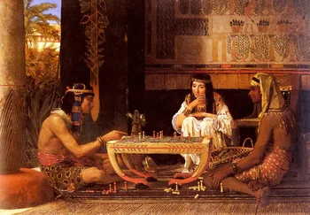 Classical Figure Art Oil Painting Reproduction on Canvas for Home Decor Egyptian Chess Players by Lawrence Alma-Tadema Wall Art
Classical Figure Art Oil Painting Reproduction on Canvas for Home Decor Egyptian Chess Players by Lawrence Alma-Tadema Wall Art