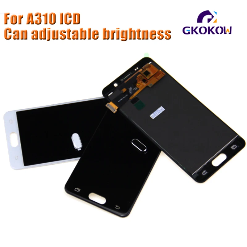 TFT For SAMSUNG Galaxy A3 2016 A310 A310F LCD Display Touch Screen Digitizer Assembly Adjust Brightness
TFT For SAMSUNG Galaxy A3 2016 A310 A310F LCD Display Touch Screen Digitizer Assembly Adjust Brightness