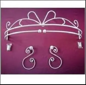 Free shipping,wrought iron bed frame with 1 pair hook,mantle mosquito net frame curtain holder fashion princess iron rack
Free shipping,wrought iron bed frame with 1 pair hook,mantle mosquito net frame curtain holder fashion princess iron rack