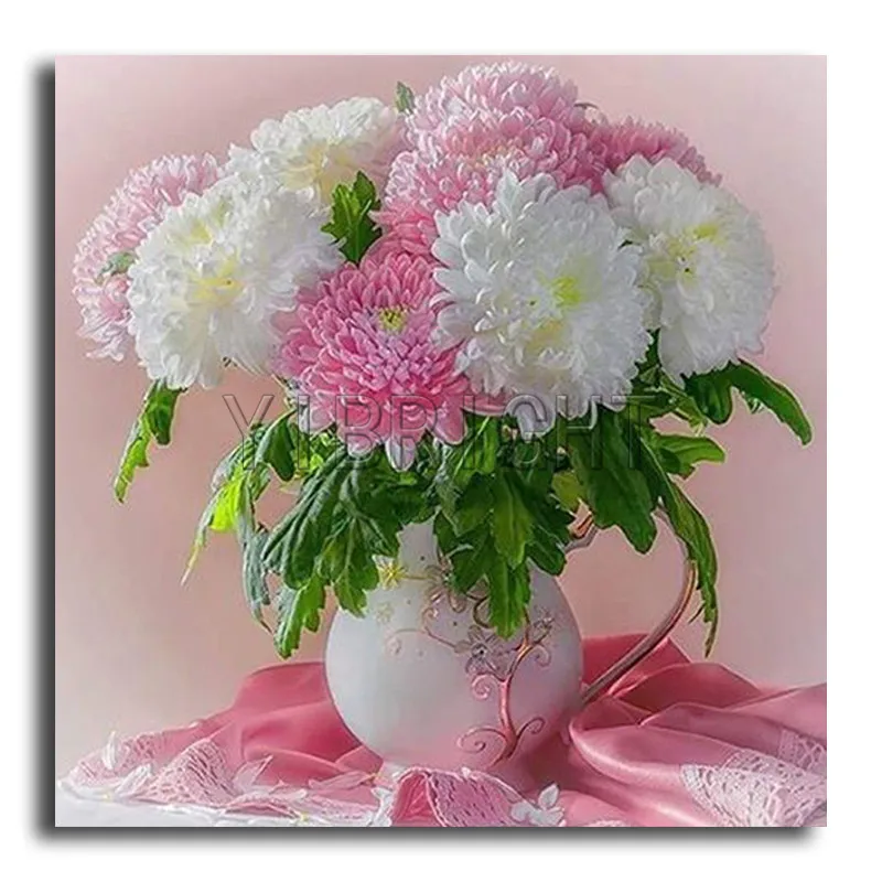 5d Full Diy Diamond Embroidery Chrysanthemum Diamond Paintings Cross Stitch Flowers Diamond Mosaic Vase Daisy Painting Y0
5d Full Diy Diamond Embroidery Chrysanthemum Diamond Paintings Cross Stitch Flowers Diamond Mosaic Vase Daisy Painting Y0