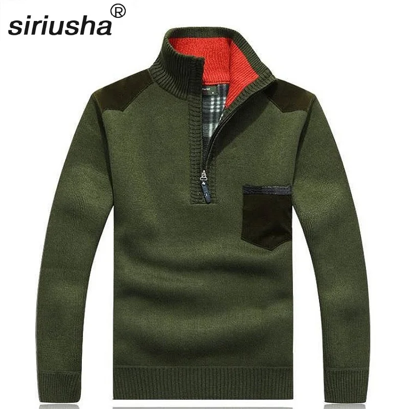 Oversize Men's Thermal High Collar Zipper Pullover Jumper Sweater Youth Wear to 95 kg Flannel & Wool into a New Composite S73
Oversize Men's Thermal High Collar Zipper Pullover Jumper Sweater Youth Wear to 95 kg Flannel & Wool into a New Composite S73