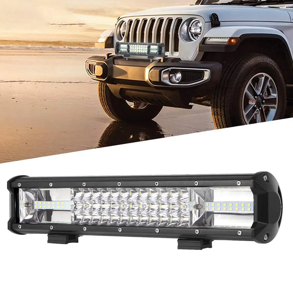15INCH LED WORK Light Bar 12V 24V Offroad Lamp Car SUV 4X4 Wagon Tractor Pickup Truck Trailer Combo Auxiliary Indicator + WIRING
15INCH LED WORK Light Bar 12V 24V Offroad Lamp Car SUV 4X4 Wagon Tractor Pickup Truck Trailer Combo Auxiliary Indicator + WIRING