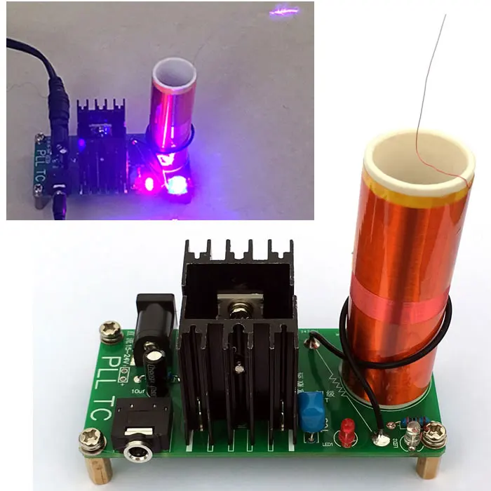 DIY Mini Plasma Horn Speaker Music Tesla Coil Space Lights Kit Science Experiment Technology Electronics Educational Toy
DIY Mini Plasma Horn Speaker Music Tesla Coil Space Lights Kit Science Experiment Technology Electronics Educational Toy