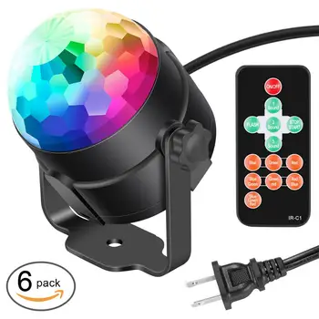 Neewer Mini LED Photo Light Sound Activated Party Light +Remote Control RGB 7 Colors Strobe Light Disco Ball DJ Light(6 packs)
Neewer Mini LED Photo Light Sound Activated Party Light +Remote Control RGB 7 Colors Strobe Light Disco Ball DJ Light(6 packs)