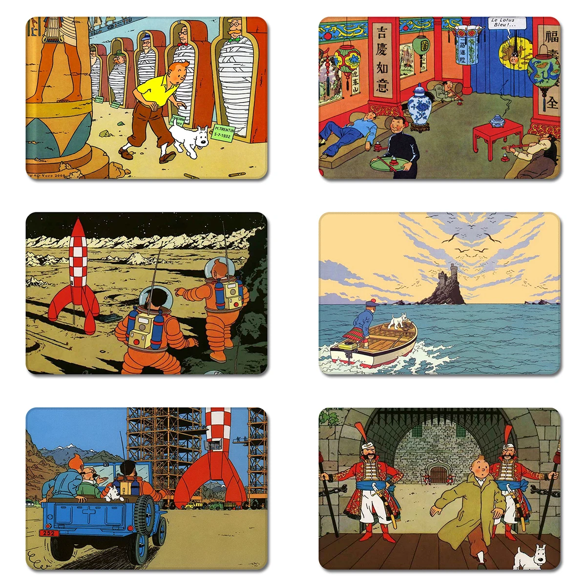 Cartoon The Adventures of Tintin at China Cool Designs Nature Rubber Table Mouse Pad Laptop Computer Enclosure Mousepad Mat
Cartoon The Adventures of Tintin at China Cool Designs Nature Rubber Table Mouse Pad Laptop Computer Enclosure Mousepad Mat