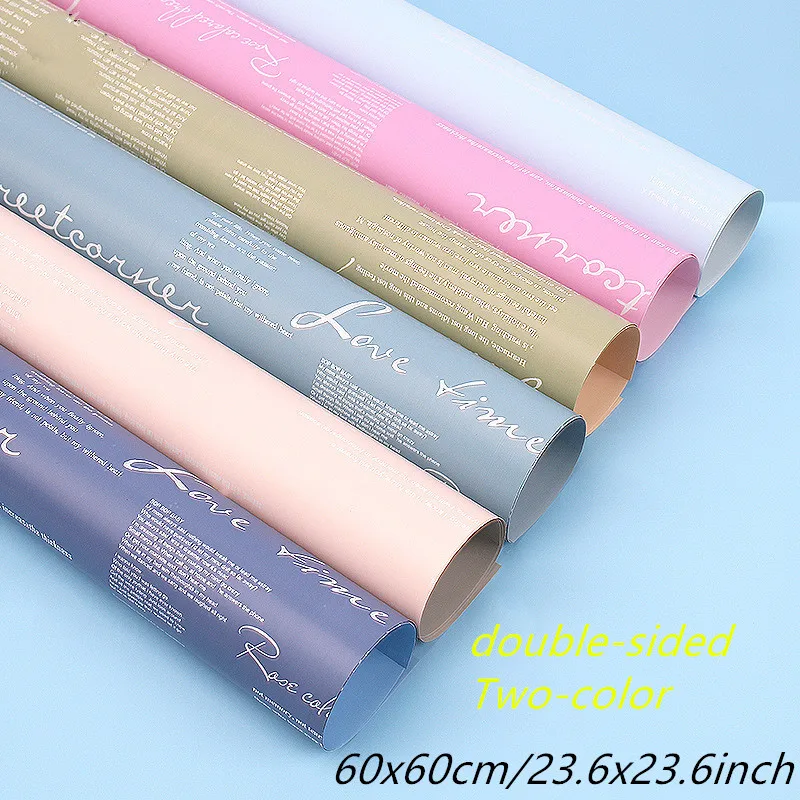 10pcs Handmade Letter Paper Flower Packaging Paper Packaging Material Paper Bouquet Florist Supplies Gift Wrapping Paper
10pcs Handmade Letter Paper Flower Packaging Paper Packaging Material Paper Bouquet Florist Supplies Gift Wrapping Paper