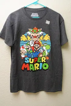 Super Mario Retro Graphic Bowser Luigi Yoshi Toad Shirt Grey Mens Medium Newest 2019 Fashion Stranger Things T Shirt
Super Mario Retro Graphic Bowser Luigi Yoshi Toad Shirt Grey Mens Medium Newest 2019 Fashion Stranger Things T Shirt