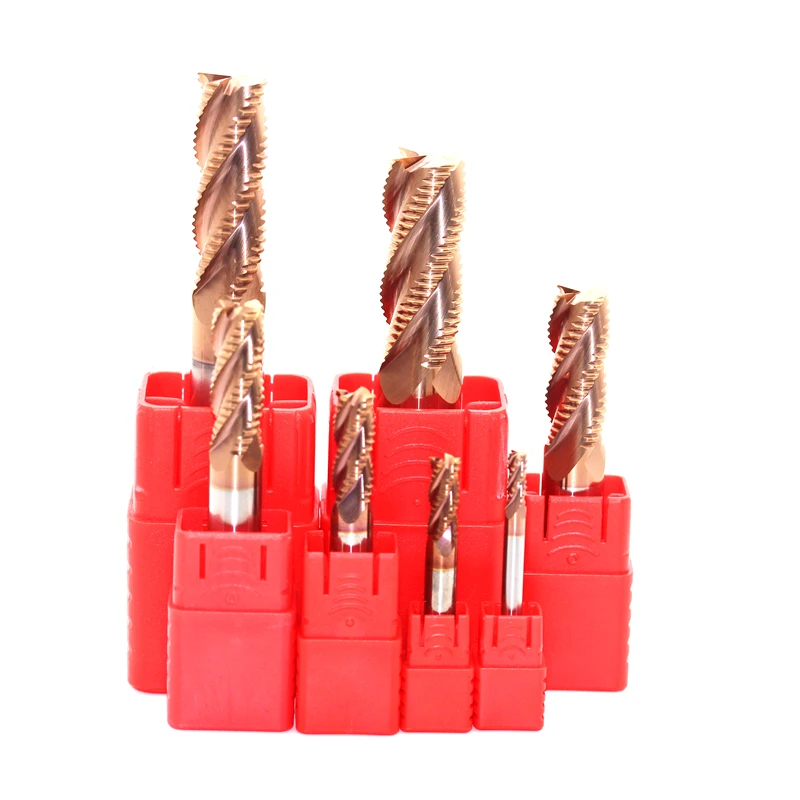 1pc carbide Roughing End Mills TiAIN 4mm 6mm 8mm Milling Cutter HRC58 3F 4F EndMills CNC tool 50L 60L high quality
1pc carbide Roughing End Mills TiAIN 4mm 6mm 8mm Milling Cutter HRC58 3F 4F EndMills CNC tool 50L 60L high quality